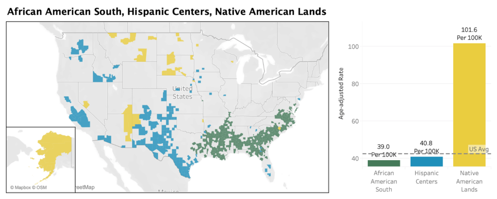 American Communities Experience Deaths of Despair at Uneven Rates ...